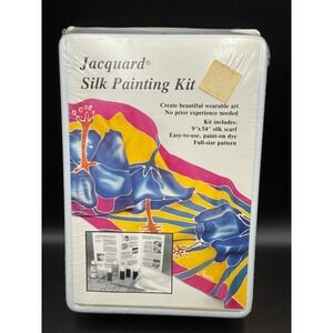 Jacquard Silk Paint Kit - Scarf - New and Sealed